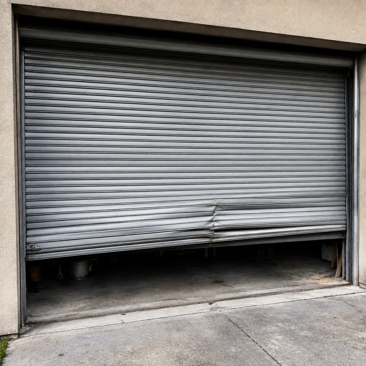 High-speed electric roller garage door in Pearland, Texas