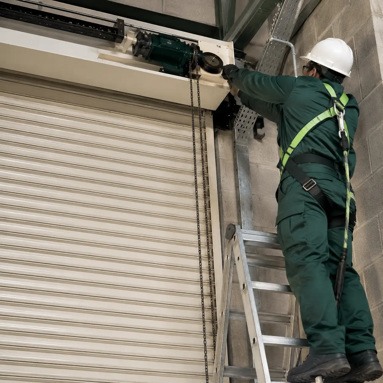 Smart garage door technology and commercial garage door service in Pearland, Texas